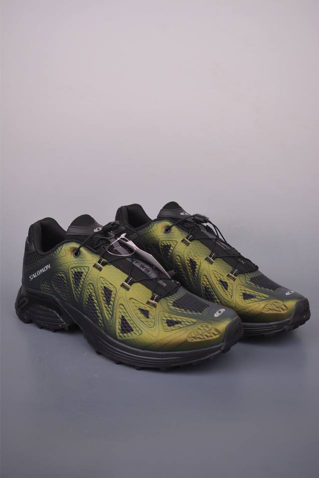 法国户外品牌-萨洛蒙 Salomon Xt-Whisper Wh101 探索者系列 纯原版本 潮流越野机能户外休闲运动跑步鞋 采用透气网布与防护皮革组合鞋面材质