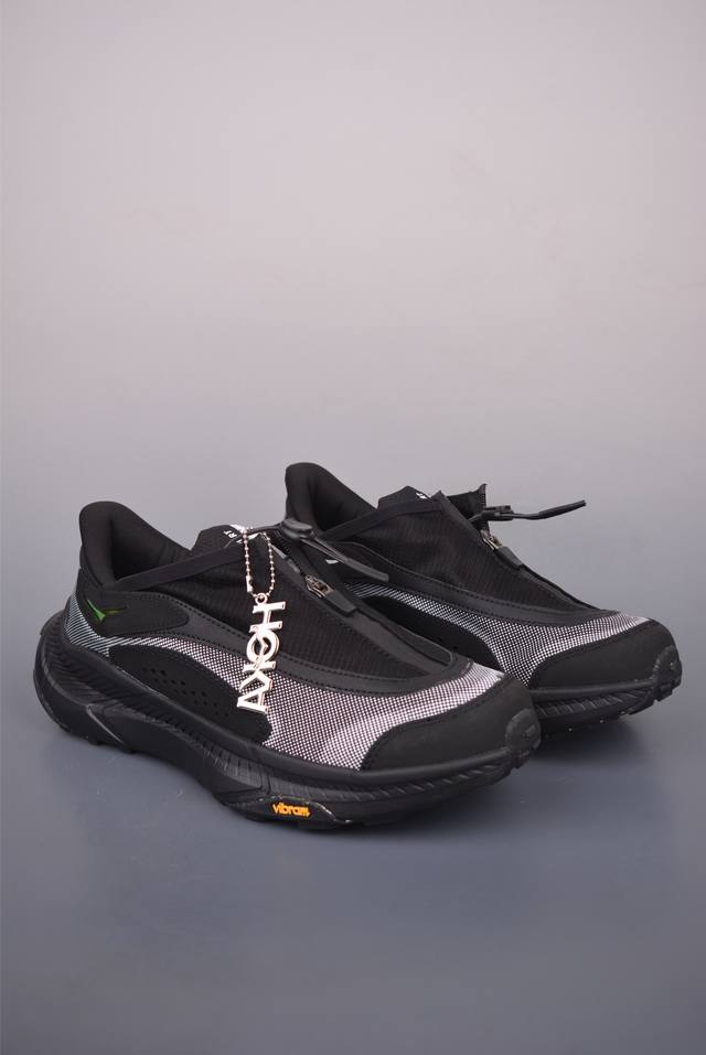 Hoka One One U project Transport 低帮专业越野跑步鞋 实拍首发 相较于前几代Mafate包裹感更好 跟Speedgoat 快速羚