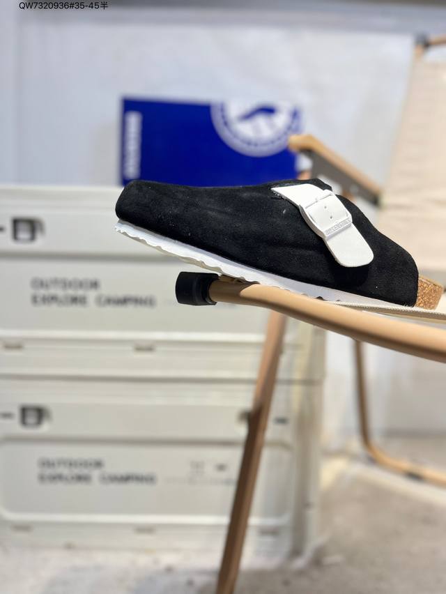 勃肯鞋Birkenstock 拖鞋 真皮软木拖 出口韩国的订单！ 有没有姐妹跟我一样，喜欢鞋拖，懒得弯腰系鞋带 所以Birkenstock博肯鞋真的是我的爱 很