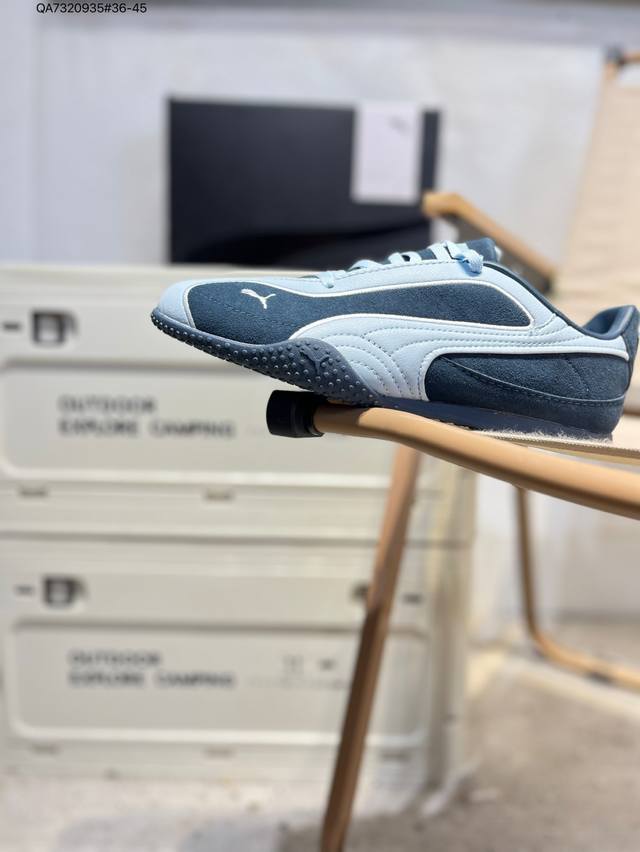 puma Bella V2 Leather彪马 舒适 低帮生活休闲德训薄底鞋 货号:404709 Qa7320935#36-45