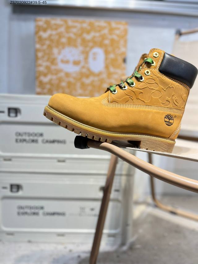 Timberland添柏岚 天伯伦 户外低帮休闲大黄靴系列 #广东大厂品质 冬季防寒户外专用 日常随意搭配 原盒原包装 #24Ss新款 时尚潮流搭配 面料采用意