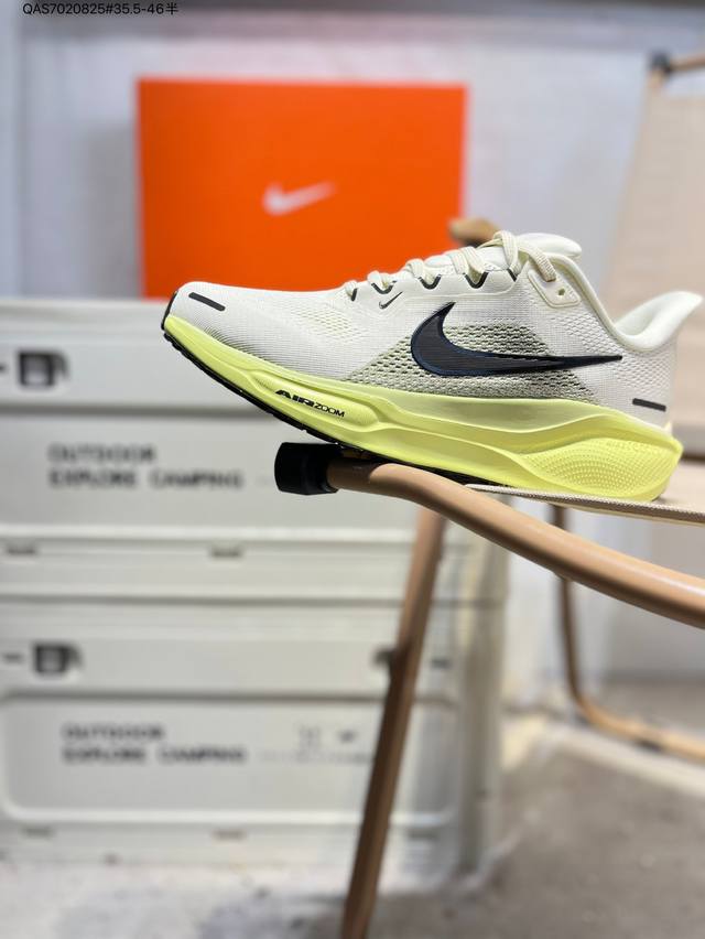 Nk Air Zoom pegasus 41 登月跑鞋 登月41代超轻网面跑步鞋 脚跟区域营造出色舒适度，而在鞋底部分，搭载全掌型Zoom Air配置耐克网面透