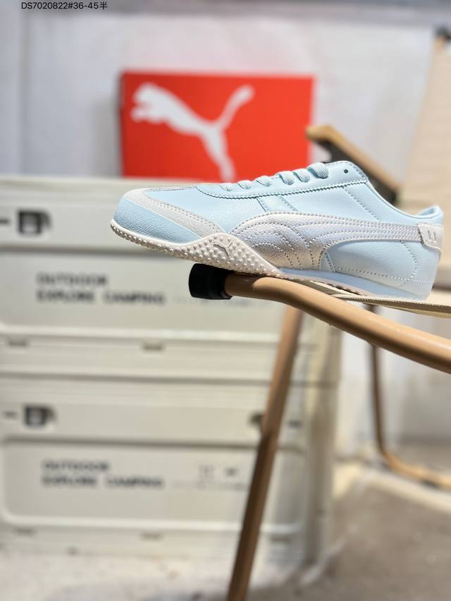 puma Bella Ut 彪马 徐梦洁同款舒适男女低帮生活休闲德训薄底鞋 货号:405256 Ds7020822#36-45半