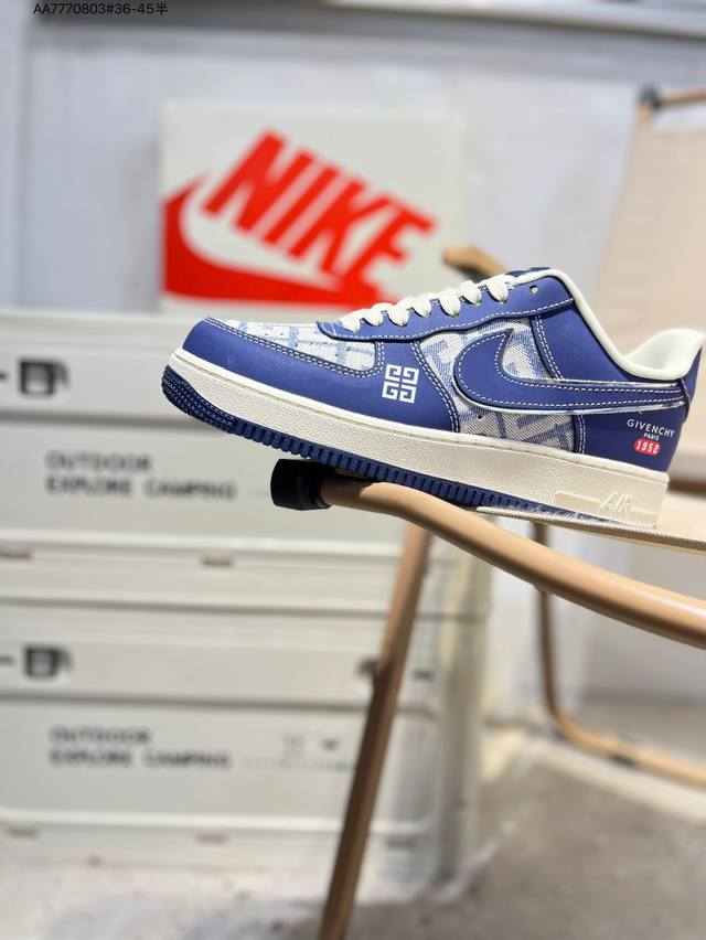 Nk Air Force 1'07 Low 空军一号低帮休闲板鞋 #定制皮料 原楦原纸板 纯正空军版型 高清洁度 内置全掌气垫Dk0188 Aa7770803#