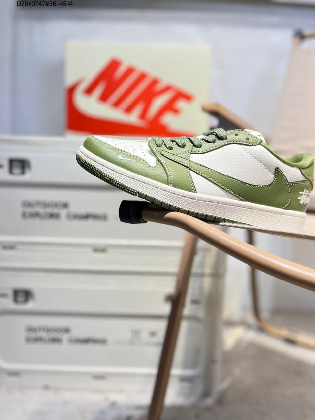 开学季福利特价 公司级头层皮乔丹Air Jordan 1 Low Aj1低帮系列篮球鞋 官方同步配色 原装级产物 #拒绝公底 立体鞋型 细节完美 高清洁度Bb1