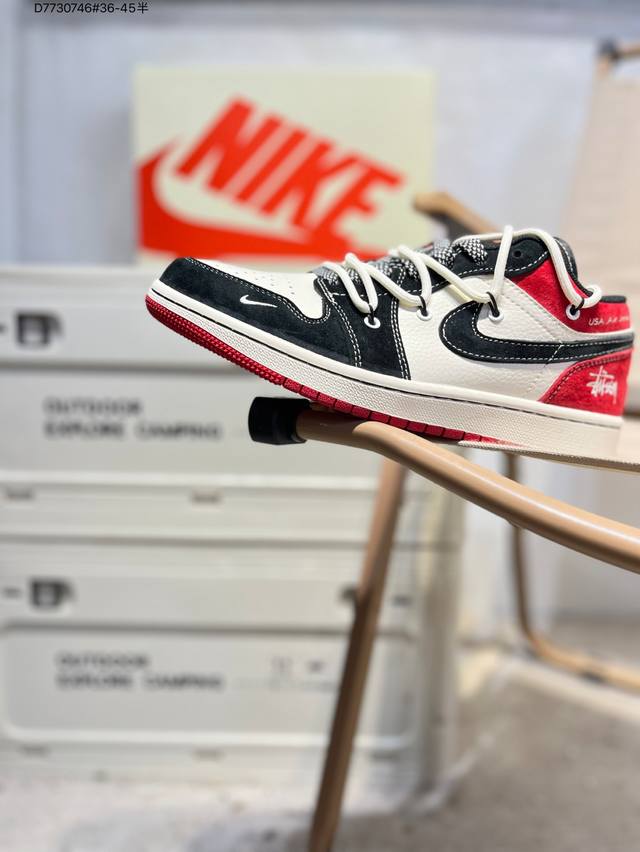 开学季福利特价 公司级头层皮乔丹Air Jordan 1 Low Aj1低帮系列篮球鞋 官方同步配色 原装级产物 #拒绝公底 立体鞋型 细节完美 高清洁度Sj9