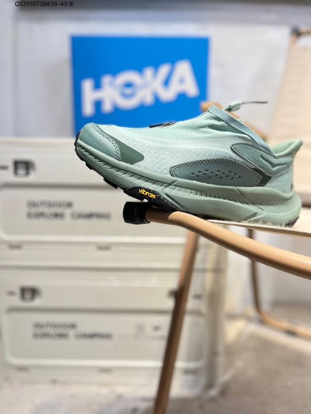 Hoka One One U project Transport 低帮专业越野跑步鞋 实拍首发 相较于前几代Mafate包裹感更好 跟Speedgoat 快速羚