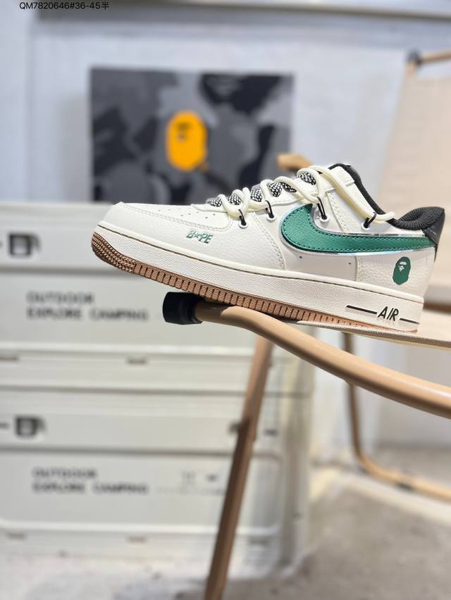 开学季福利特价纯原头层版本# Nk Air Force 7 Low 空军一号低帮休闲板鞋 #定制皮料 原楦原纸板 纯正空军版型 高清洁度 内置全掌气垫Sj119