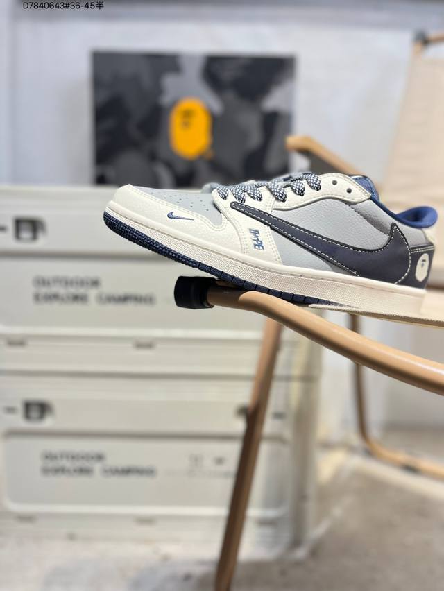 开学季福利特价 公司级头层皮乔丹Air Jordan 1 Low Aj1低帮系列篮球鞋 官方同步配色 原装级产物 #拒绝公底 立体鞋型 细节完美 高清洁度Bb6