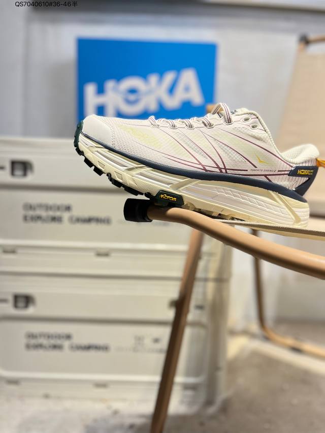 Hoka One One Mafate Speed 2 低帮专业越野跑步鞋 实拍首发 相较于前几代Mafate包裹感更好 跟Speedgoat 快速羚羊 系列比