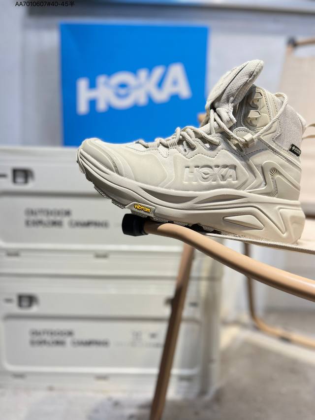 Hoka One One Kaha 3 High Gtx 高帮专业越野跑步鞋 实拍首发 更全面的性能再度进化 更舒适 更强保护 采用Vibram Megagri