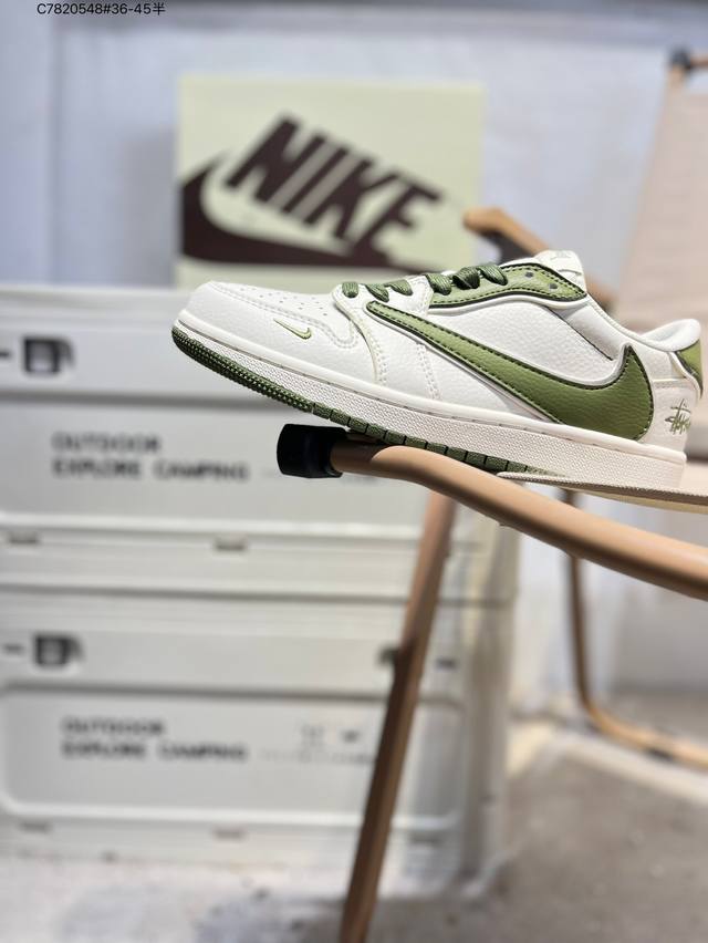 开学季福利特价 公司级头层皮乔丹Air Jordan 1 Low Aj1低帮系列篮球鞋 官方同步配色 原装级产物 #拒绝公底 立体鞋型 细节完美 高清洁度Dm7