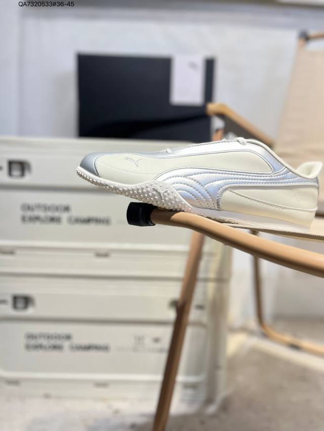 puma Bella V2 Leather彪马 舒适 低帮生活休闲德训薄底鞋 货号:404043 Qa7320533#36-45
