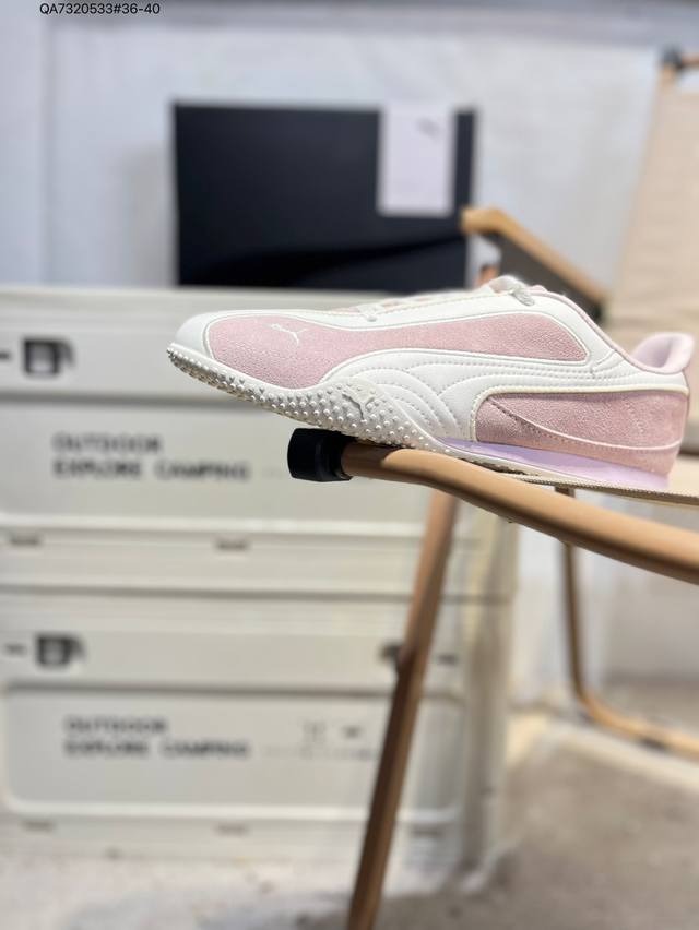 puma Bella V2 Leather彪马 舒适 低帮生活休闲德训薄底鞋 货号:404043 Qa7320533#36-40