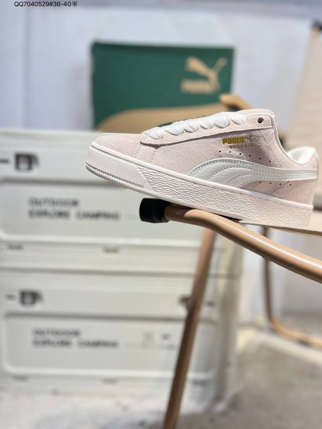 puma Suede Xl复古单品 彪马 防滑耐磨低帮德训板鞋 货号:395205 Qq7040529#