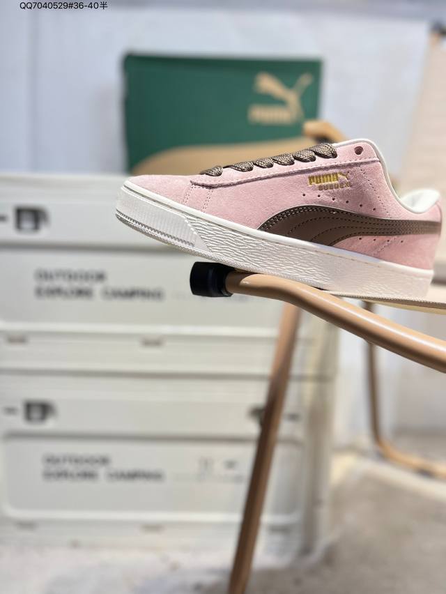 puma Suede Xl复古单品 彪马 防滑耐磨低帮德训板鞋 货号:395205 Qq7040529#36-40半