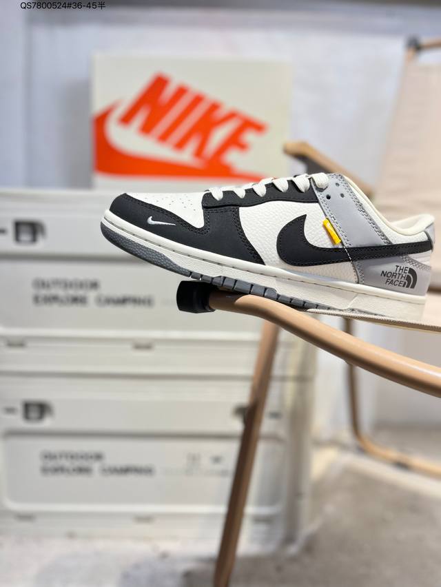 北面 X Nike Sb Dunk Low 大厂出品 极力推荐 新配色 原装头层材料 独家版型蒸餾加工 帶來的是更好的视觉和脚感体验 大厂纯原品质出货 清洁度