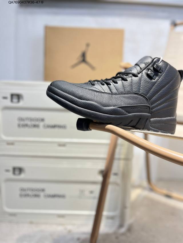 Air Jordan 12 Retro 乔12Aj12 Wntr Familypack 黑武士 男子文化篮球鞋Bq6851 Qa7690437#36-47半