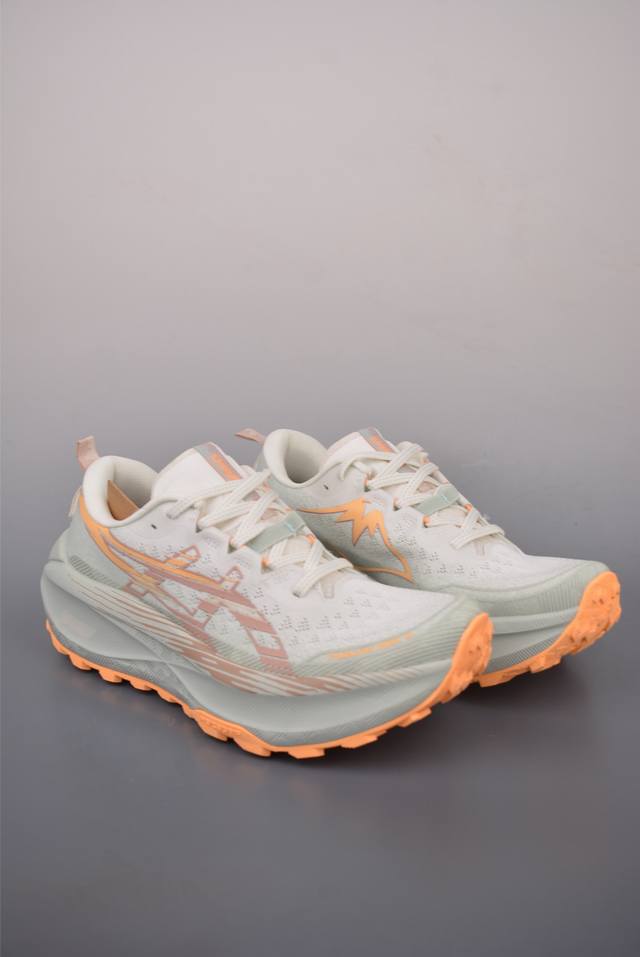 Asics Gel-Trabuco Max 4 复古亚瑟士 透气休闲鞋缓震男子耐磨跑步鞋 鞋面采用无缝线鞋面 贴合脚型 穿着舒适 中底360°环绕式Gl 提供良