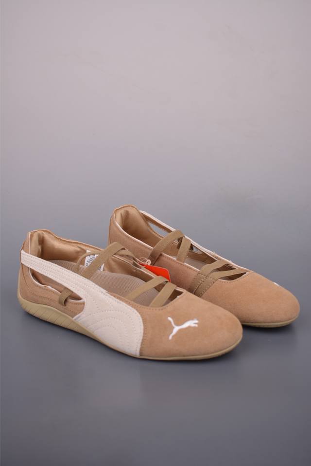 puma Speedcat Ballet Lth Wns 芭蕾薄底 柔软舒适 平底复古运动休闲鞋 以趣味十足又前卫复古的设计引领潮流 融入经典配色 主打前卫复古