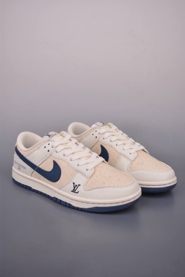 Nike Sb Dunk Low Lv联名 纯原大厂出品 极力推荐 原装头层材料 独家版型蒸餾加工 帶來的是更好的视觉和脚感体验 大厂纯原品质出货 清洁度 电绣