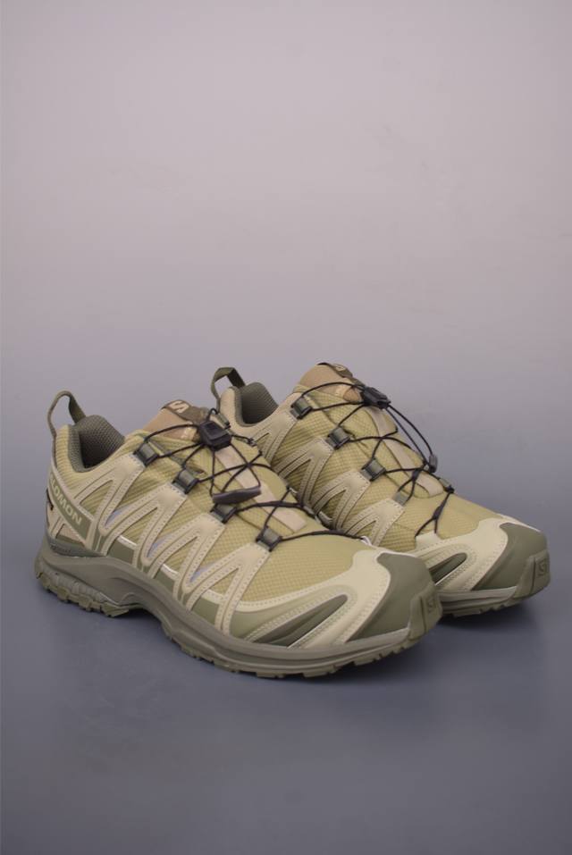 法国户外品牌-萨洛蒙 Salomon Xa pro 3D Suede 探索者系列 纯原版本 潮流越野机能户外休闲运动跑步鞋 采用透气网布与防护皮革组合鞋面材质