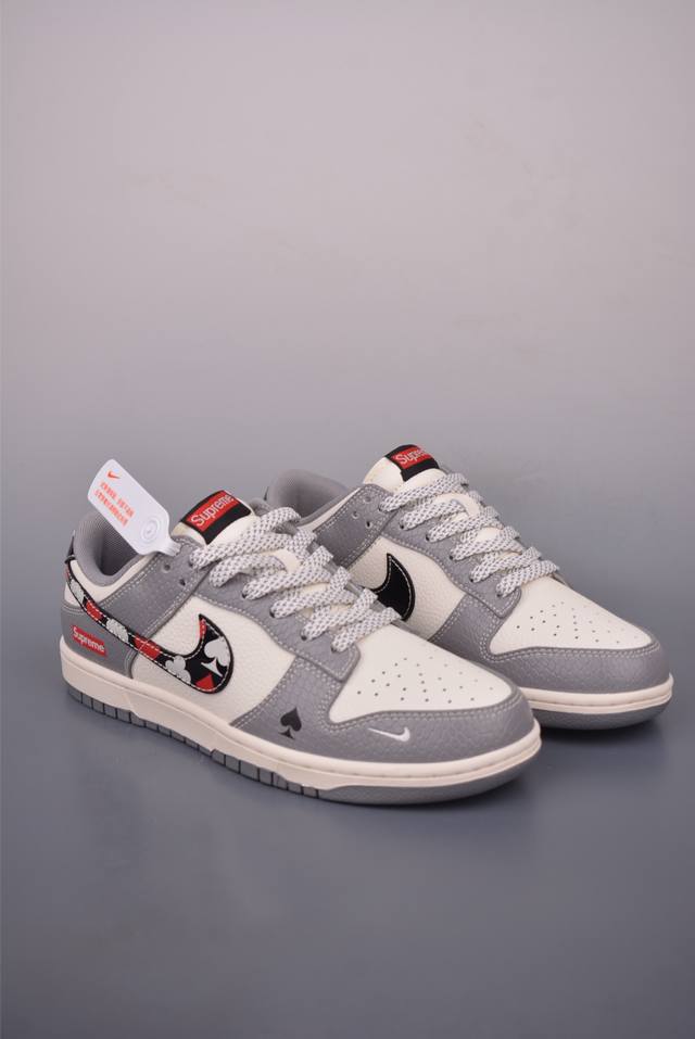 Nike Sb Dunk Low Supreme联名 纯原大厂出品 极力推荐 原装头层材料 独家版型蒸餾加工 帶來的是更好的视觉和脚感体验 大厂纯原品质出货 清