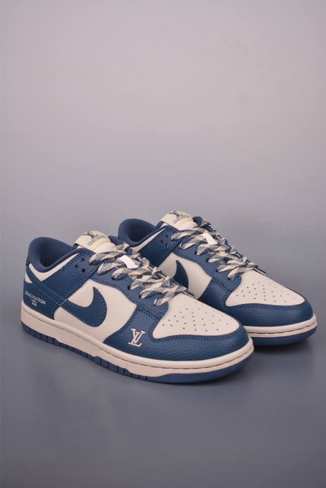 Nike Sb Dunk Low Lv联名 纯原大厂出品 极力推荐 原装头层材料 独家版型蒸餾加工 帶來的是更好的视觉和脚感体验 大厂纯原品质出货 清洁度 电绣