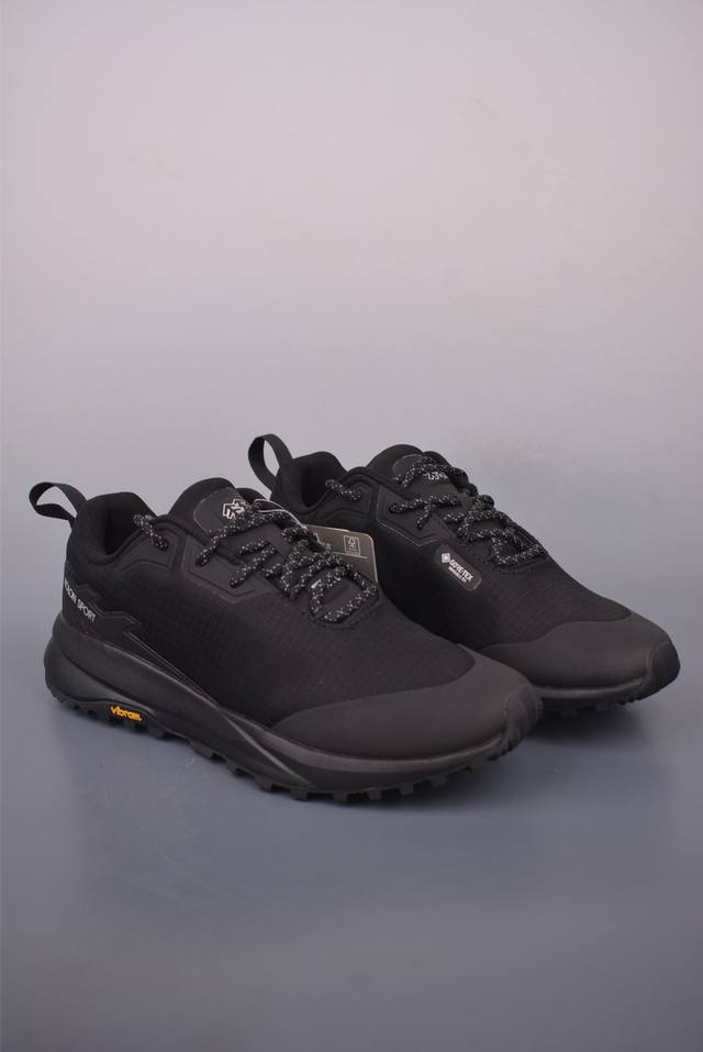 可隆 Kolon Sport Skyier 2 广东纯原版本 舒适柔软 防水撑轻回弹 低帮徒步鞋 男款黑色 长距离越野徒步户外运动跑鞋 目前市场顶级版本 所有细