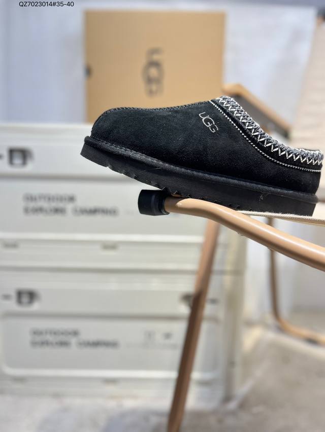 Ugg 雪地靴 防水麂绒皮革鞋面 美国轻奢品牌Ugg W Neuel尼瓦尔系列秋冬新款防污系列休闲保暖毛毛舒适便鞋女雪地靴5955 Qz7023014#35-4