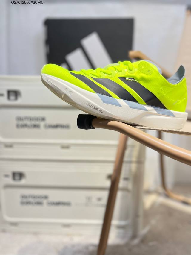 阿迪达斯 Adidas Adizero Takumi 11 M透明蝉翼网面透气休闲运动跑鞋。Ji0991 Qs7013007#36-45