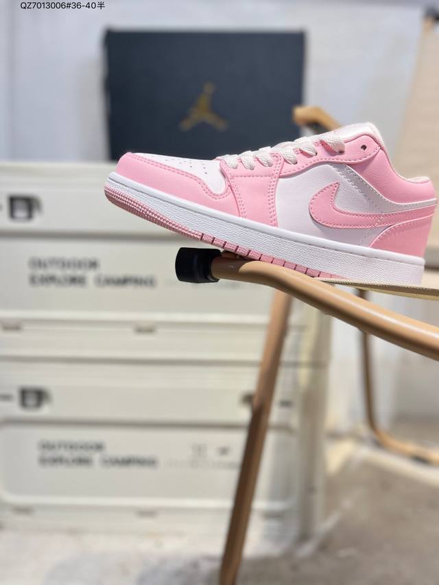 公司级头层皮乔丹Air Jordan 1 Low Aj1低帮系列篮球鞋 官方同步配色 原装级产物 #拒绝公底 立体鞋型 细节完美 高清洁度563560 Qz70