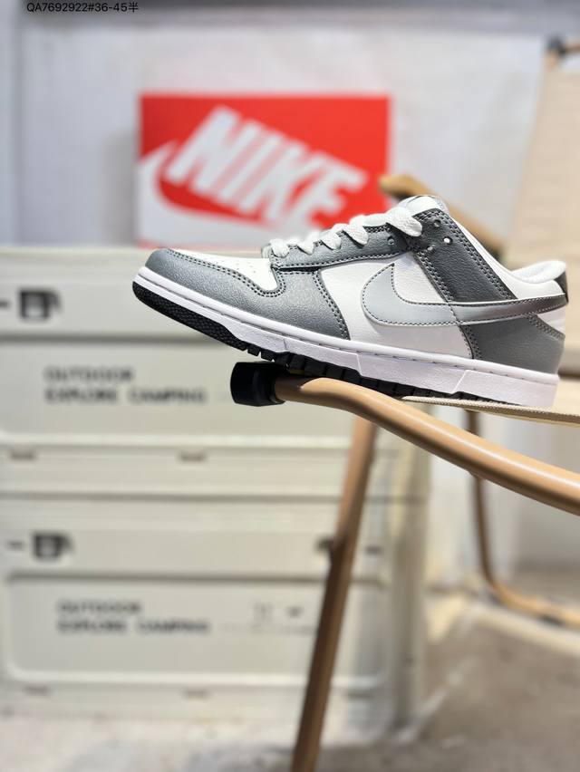 耐克Nike Dunk Low 板鞋Sb系列经典百搭休闲运动板鞋加厚鞋舌的填充，使舒适性大大提升，同时也更方便穿脱中底部分则加入了脚感柔软舒适Zoomair气垫