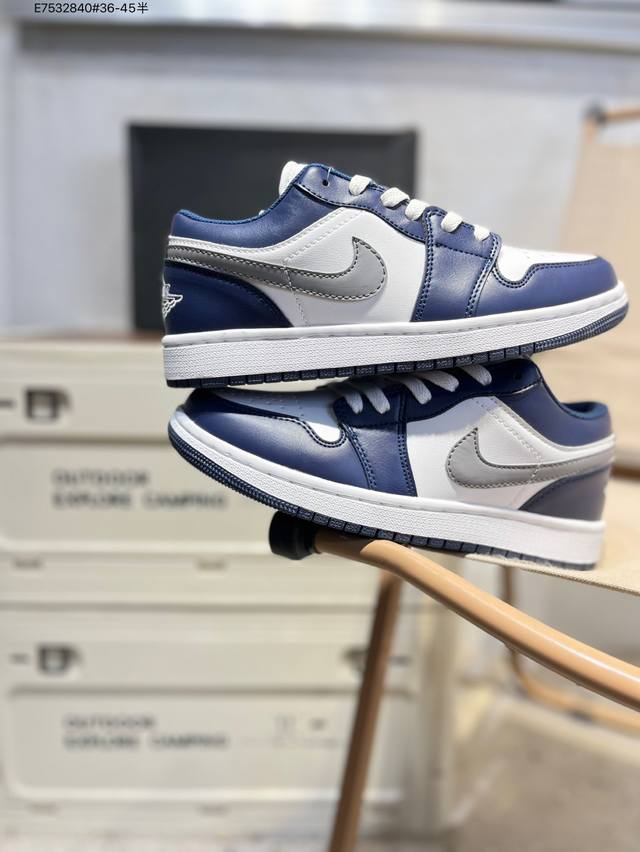 福利特价乔丹Air Jordan 1 Low Aj1低帮系列篮球鞋 官方同步配色 原装级产物 #拒绝公底 立体鞋型 细节完美 高清洁度553558 E75328