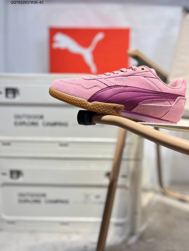 puma Bella Donna Nylon 彪马 舒适低帮生活休闲德训薄底鞋 货号:403554 Qq7832837#36-42