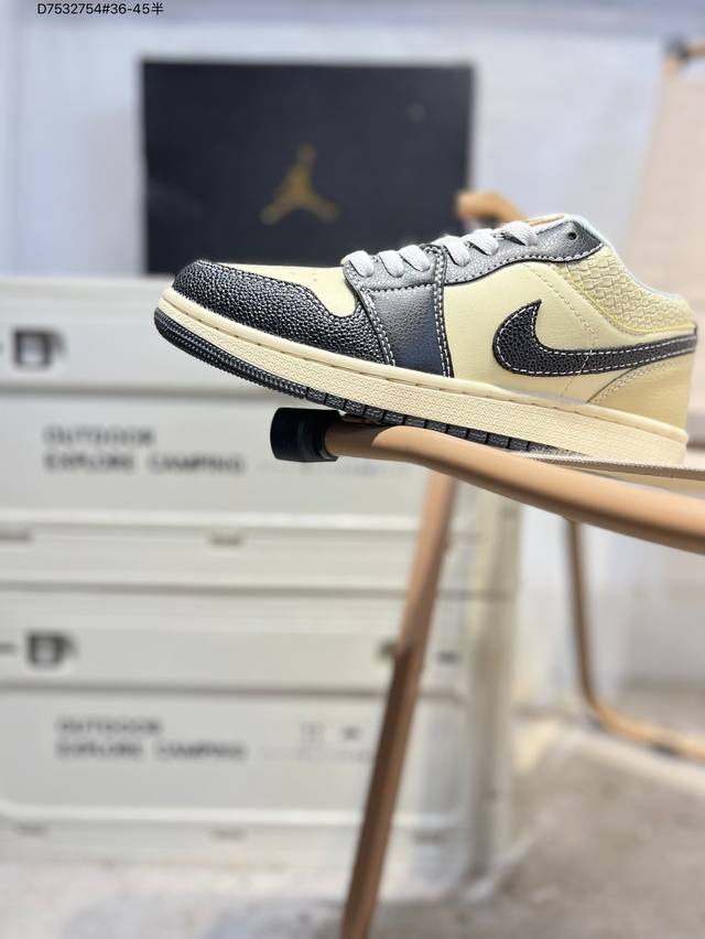 福利特价乔丹Air Jordan 1 Low Aj1低帮系列篮球鞋 官方同步配色 原装级产物 #拒绝公底 立体鞋型 细节完美 高清洁度Hq3437 D75327
