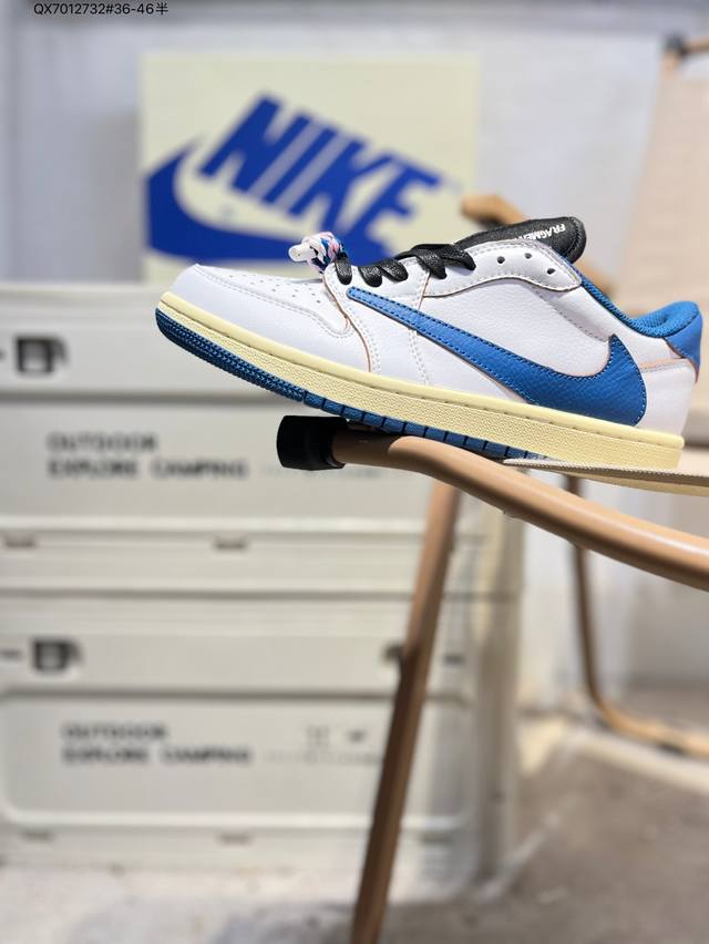 Air Jordan 1 Low Golf Sp Neutral Oliv Aj1乔丹一代高尔夫版系列低帮经典复古文化休闲运动鞋“Ts联名倒钩”Dm7866 Q