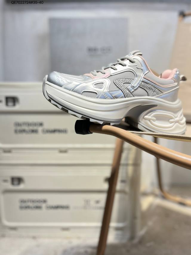 Gg-Cc Chunky Low白鹿同款独星球 新款Ggcc低帮复古厚底增高老爹鞋 时髦Look轻松定格 不费力展现率性氛围 原版正确大底 高档银盒 酷帅机能风