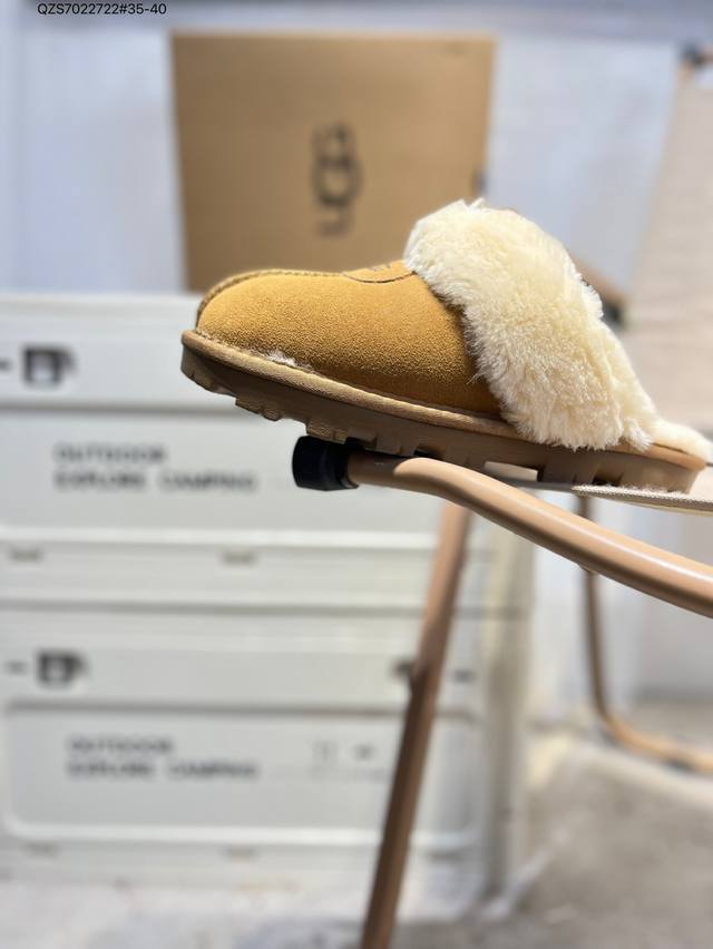 Ugg 雪地靴 防水麂绒皮革鞋面 美国轻奢品牌Ugg W Neuel尼瓦尔系列秋冬新款防污系列休闲保暖毛毛舒适便鞋女雪地靴Qzs7022722#35-40