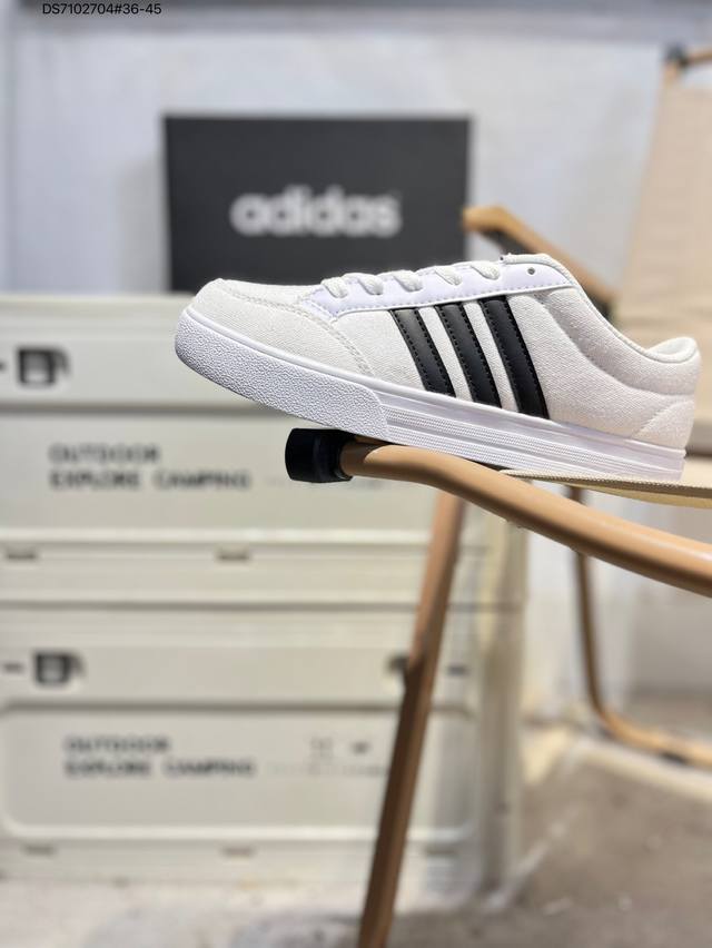 阿迪达斯 Adidas Gvp Canvas Str 三叶草校园系列绿白帆布面时尚休闲板鞋Aw3889 Ds7102704#36-45