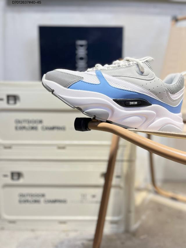 福利特价迪奥 Dior Homme Connect 橡胶增高时装鞋 迪奥老爹鞋 走秀款1039256 D7012637#40-45
