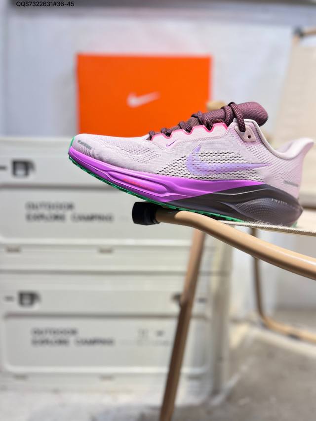 Nk Air Zoom pegasus 41 登月跑鞋 登月41代超轻网面跑步鞋 脚跟区域营造出色舒适度，而在鞋底部分，搭载全掌型Zoom Air配置耐克网面透