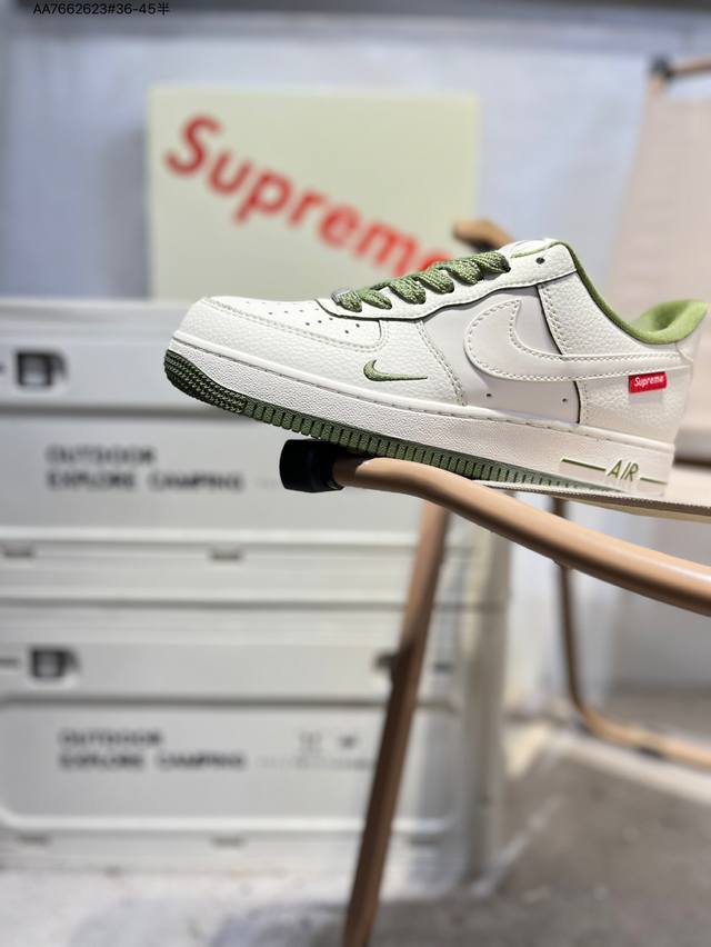 Nk Air Force 1'07 Low 空军一号低帮休闲板鞋 #定制皮料 原楦原纸板 纯正空军版型 高清洁度 内置全掌气垫Xx3168 Aa7662623#