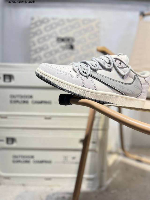 福利特价 公司级头层皮乔丹Air Jordan 1 Low Aj1低帮系列篮球鞋 官方同步配色 原装级产物 #拒绝公底 立体鞋型 细节完美 高清洁度Sj0086