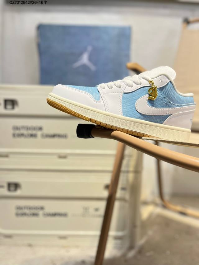 公司级头层皮乔丹Air Jordan 1 Low Aj1低帮系列篮球鞋 官方同步配色 原装级产物 #拒绝公底 立体鞋型 细节完美 高清洁度Hq2004 Qz70