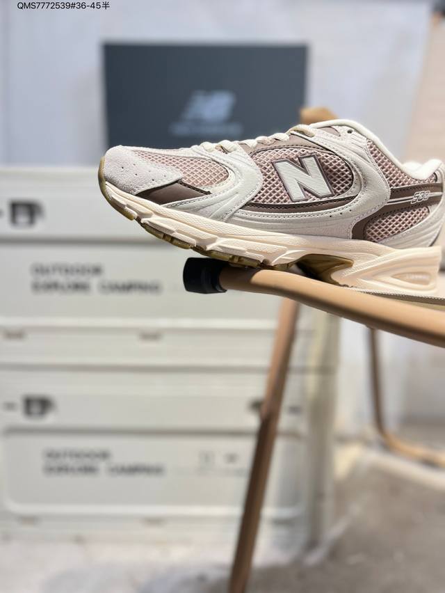 新百伦 Nb530 New Balance 530 复跑古鞋Nb530这鞋双确实是Nb家经复典古款式之一，以全科新技诠释，成打功造530鞋款。鞋面保在持530基