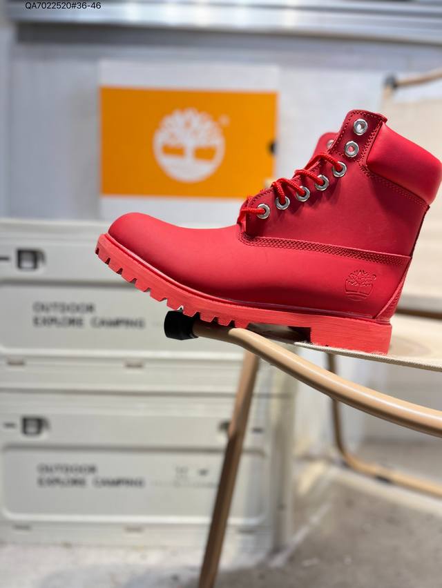 Timberland添柏岚 天伯伦 户外高帮休闲大黄靴系列 冬季防寒户外专用 日常随意搭配 原盒原包装 61 Qa7022520#36-46