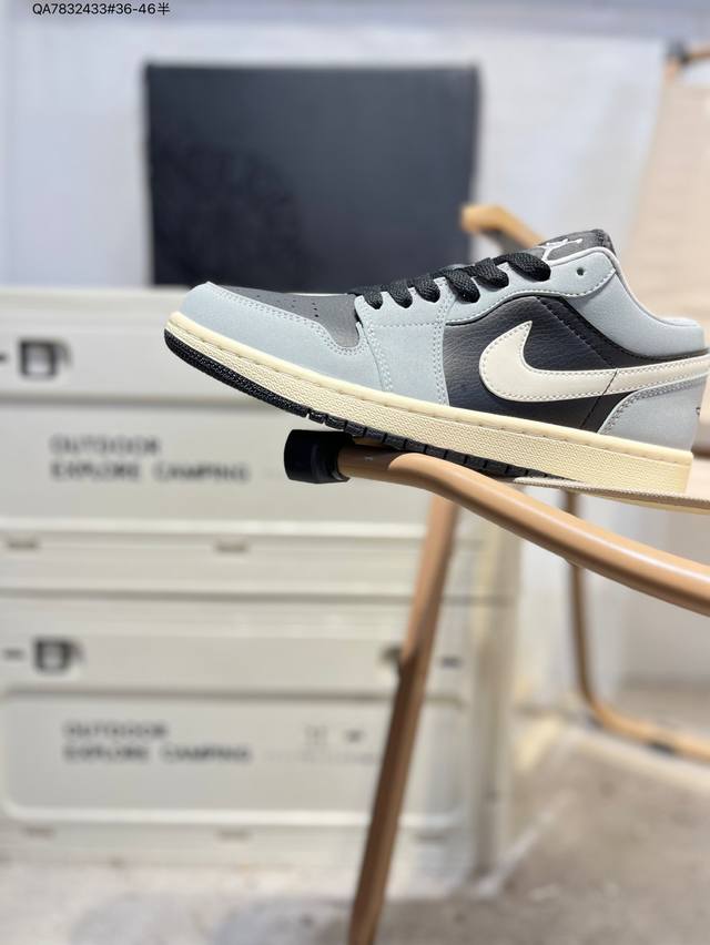 公司级头层皮乔丹Air Jordan 1 Low Aj1低帮系列篮球鞋 官方同步配色 原装级产物 #拒绝公底 立体鞋型 细节完美 高清洁度Hq2010 Qa78