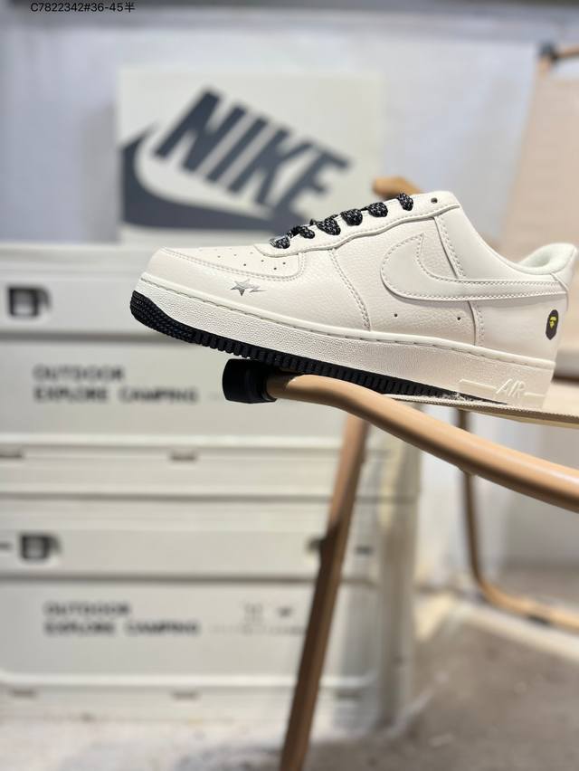 头层皮福利特价纯原头层版本# Nk Air Force 7 Low 空军一号低帮休闲板鞋 #定制皮料 原楦原纸板 纯正空军版型 高清洁度 内置全掌气垫Fg668