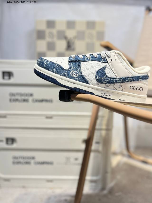 Lv X Nike Sb Dunk Low 大厂出品 极力推荐 新配色 原装头层材料 独家版型蒸餾加工 帶來的是更好的视觉和脚感体验 大厂纯原品质出货 清洁度